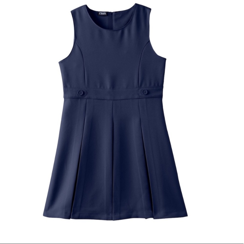New uniform Girls 4-16 Chaps Pleated Jumper